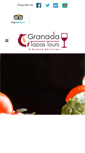 Mobile Screenshot of granadatapastours.com